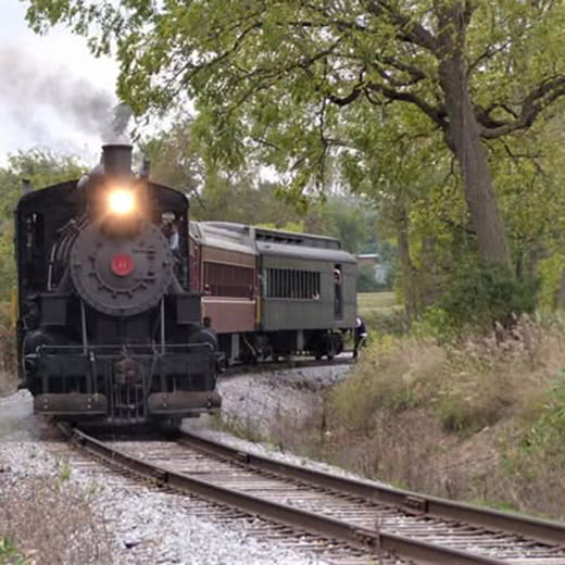 Nature photo Steam into the Cove Everett Railroad